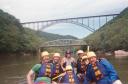 Rafting under the New River Bridge